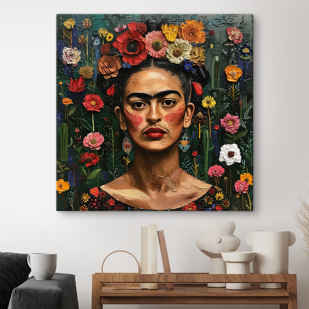 Frida entre flores — interior 1