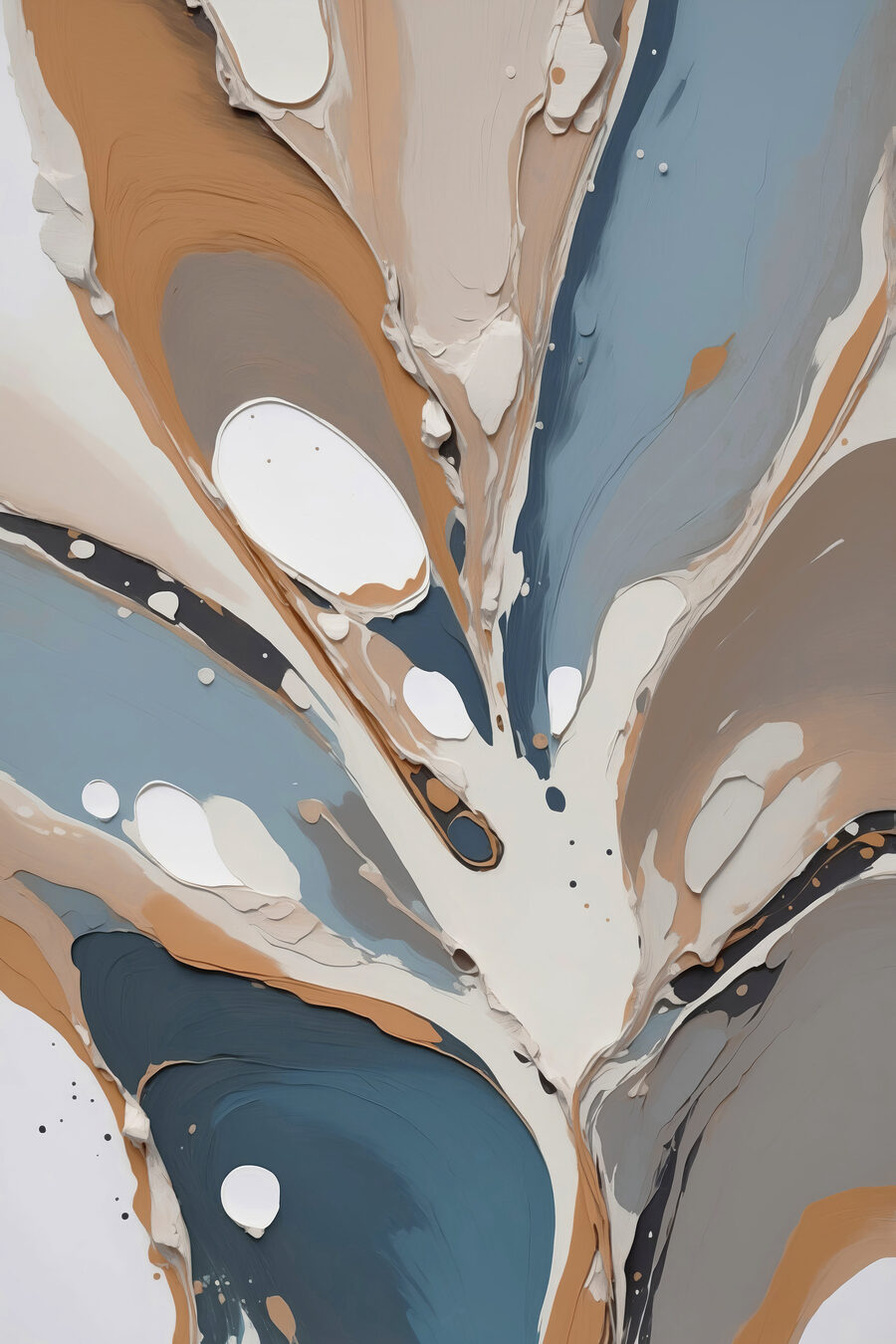 Tons de areia fluidos — design completo