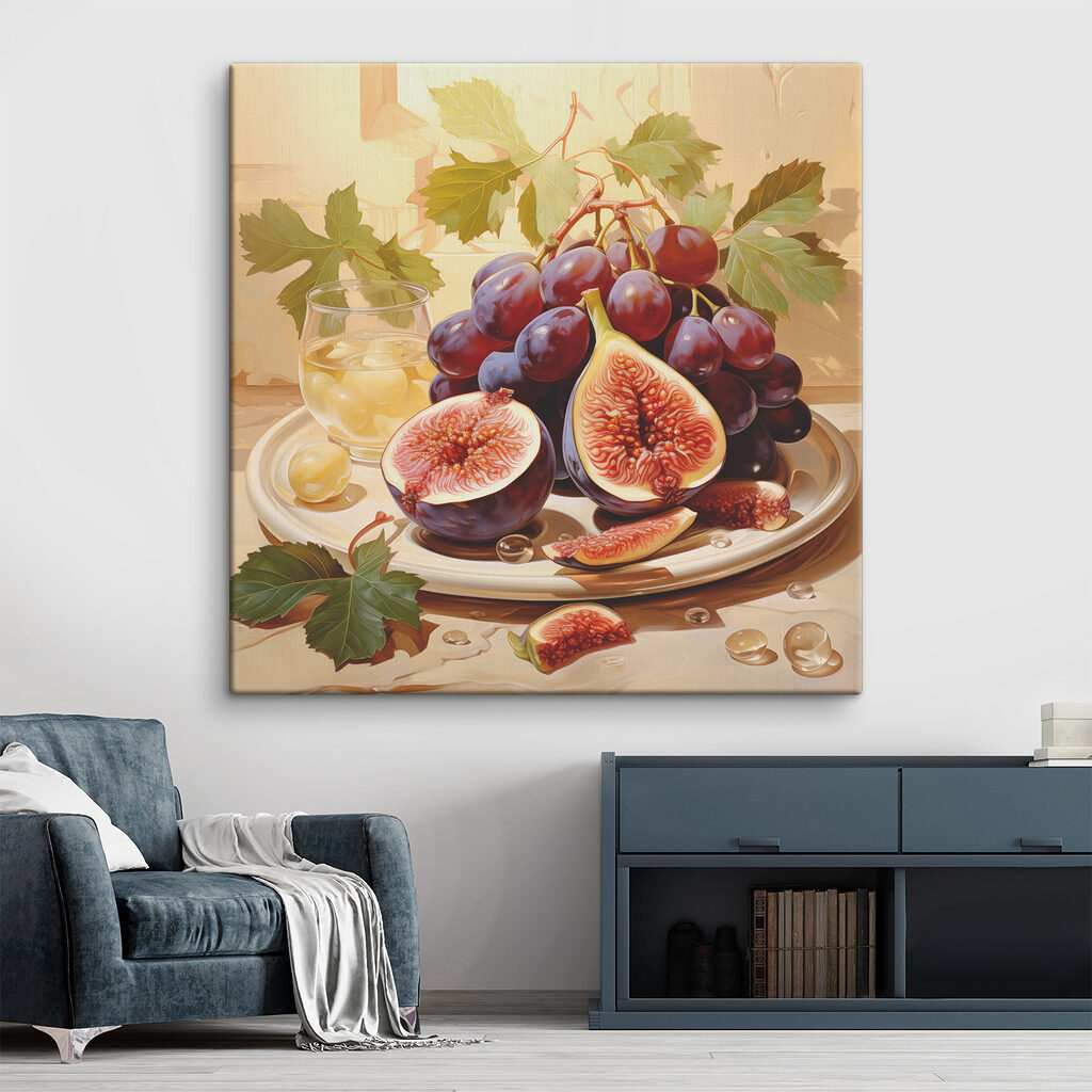 Figos e uvas azuis — interior 2