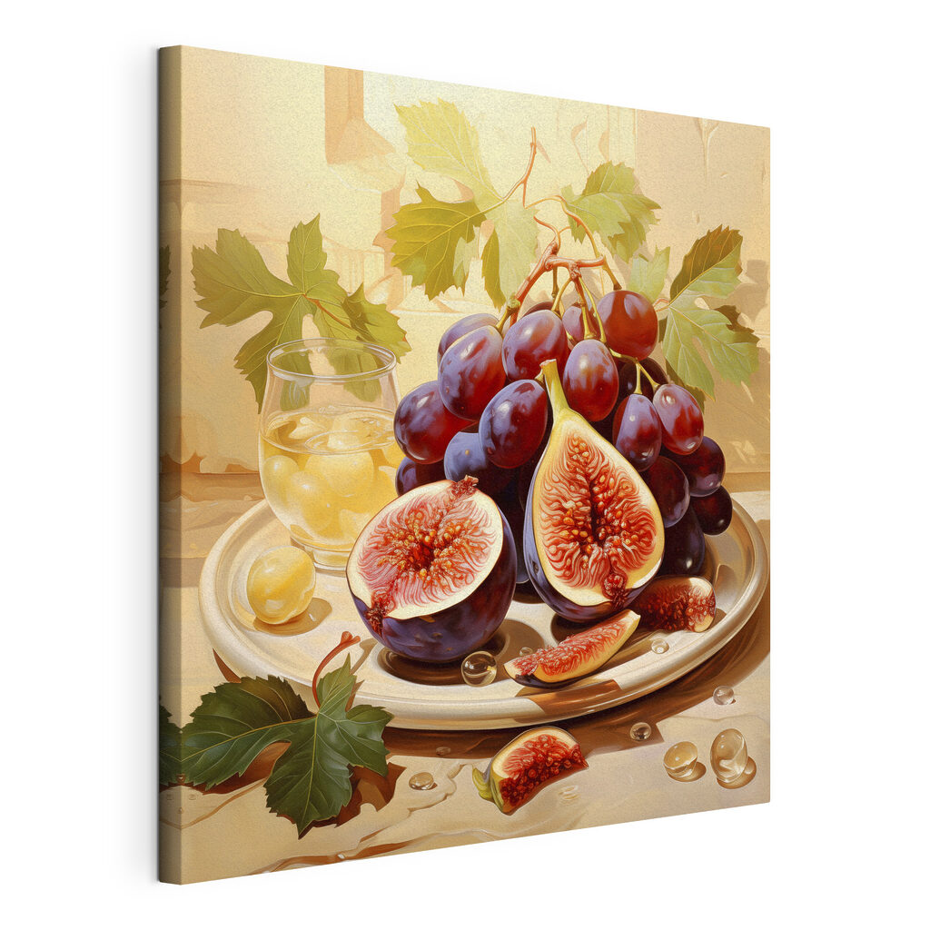 Figos e uvas azuis — vista do produto