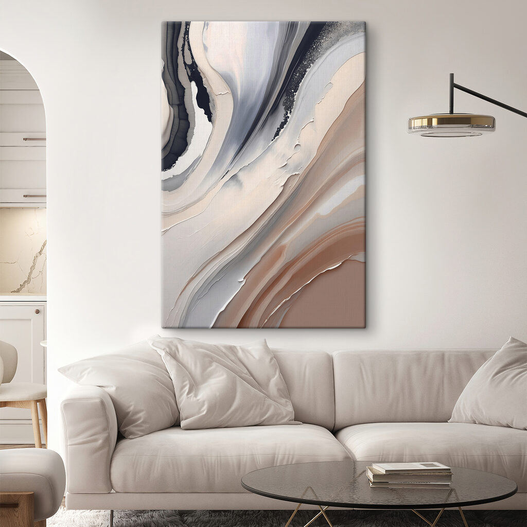 Camadas cinzentas e areia — interior 2