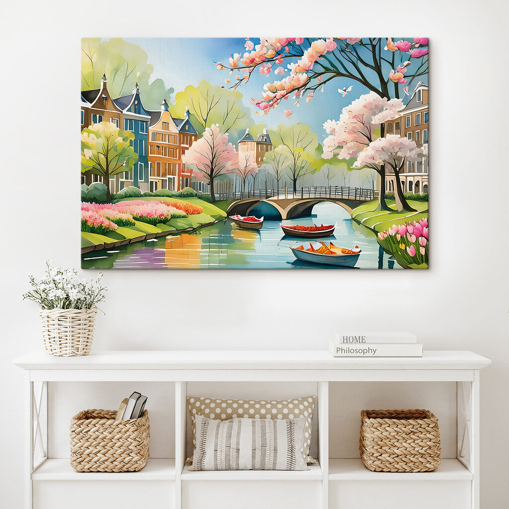 Primavera junto ao canal — interior 2