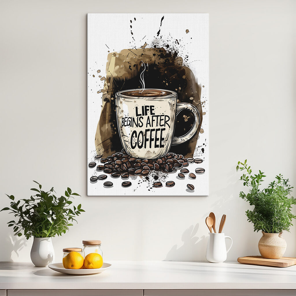 Tudo começa com café — interior 1