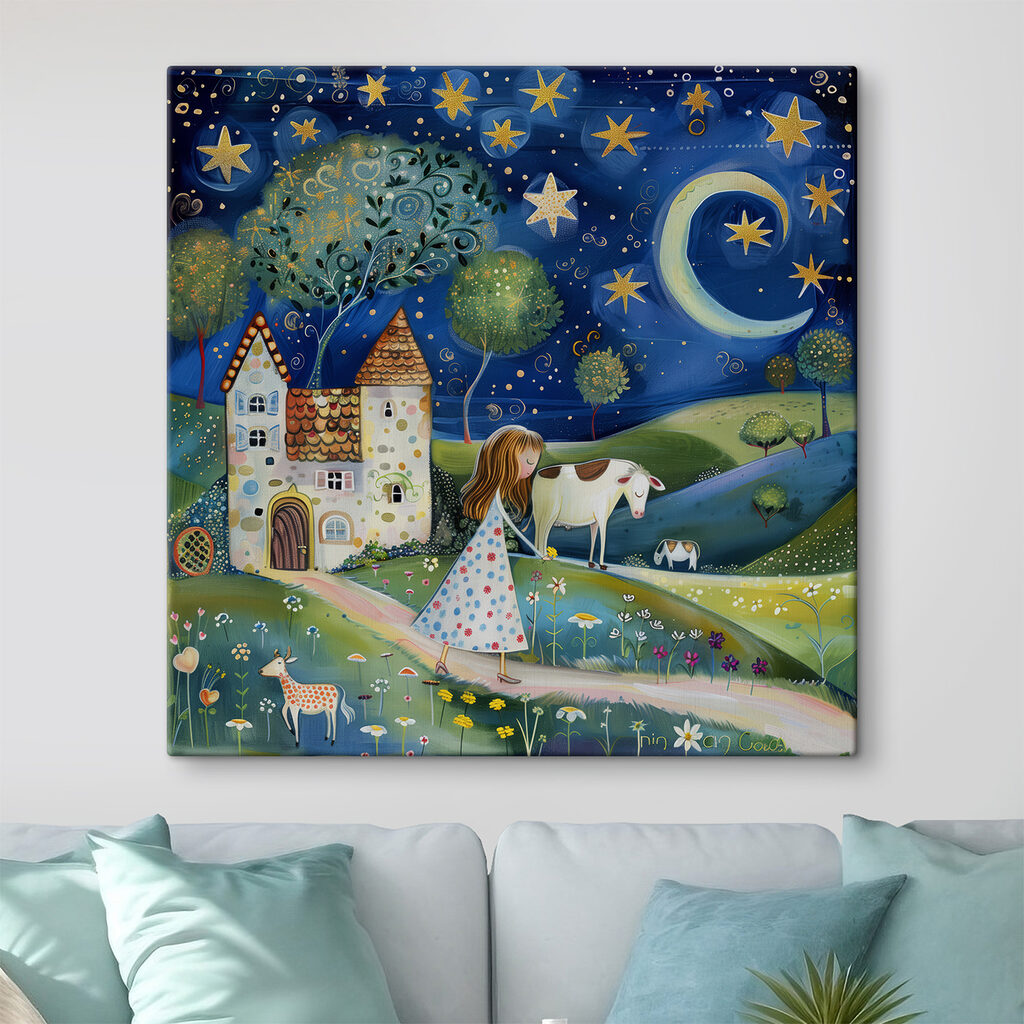 Conto sob as estrelas — interior 1