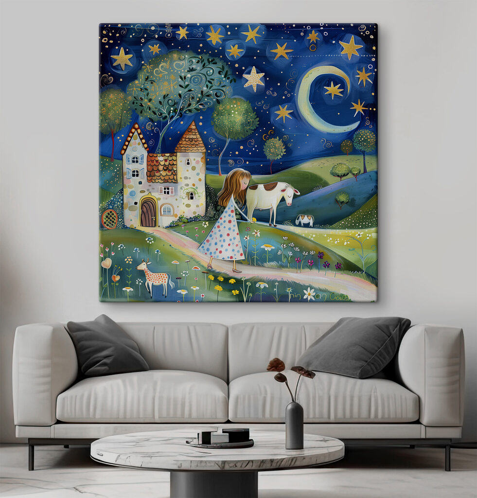 Conto sob as estrelas — interior 3