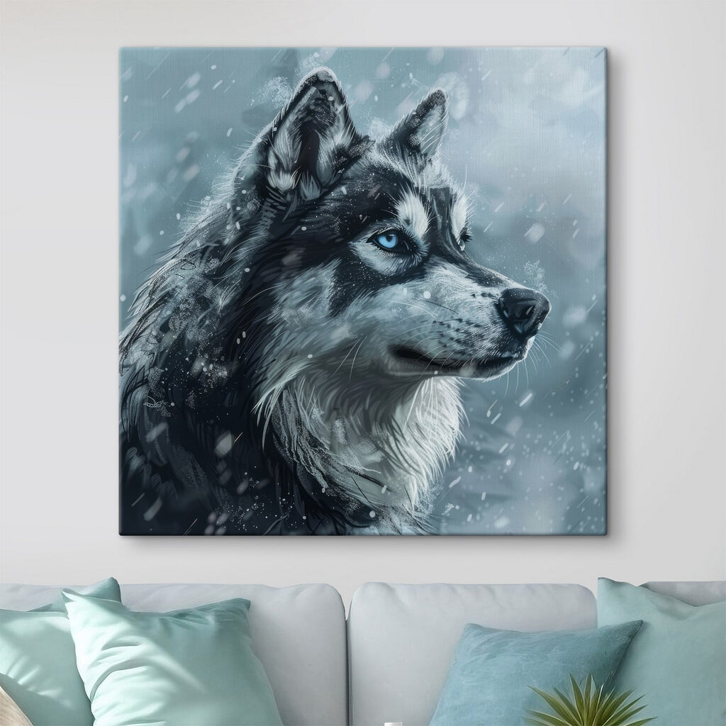 Husky na neve — interior 4