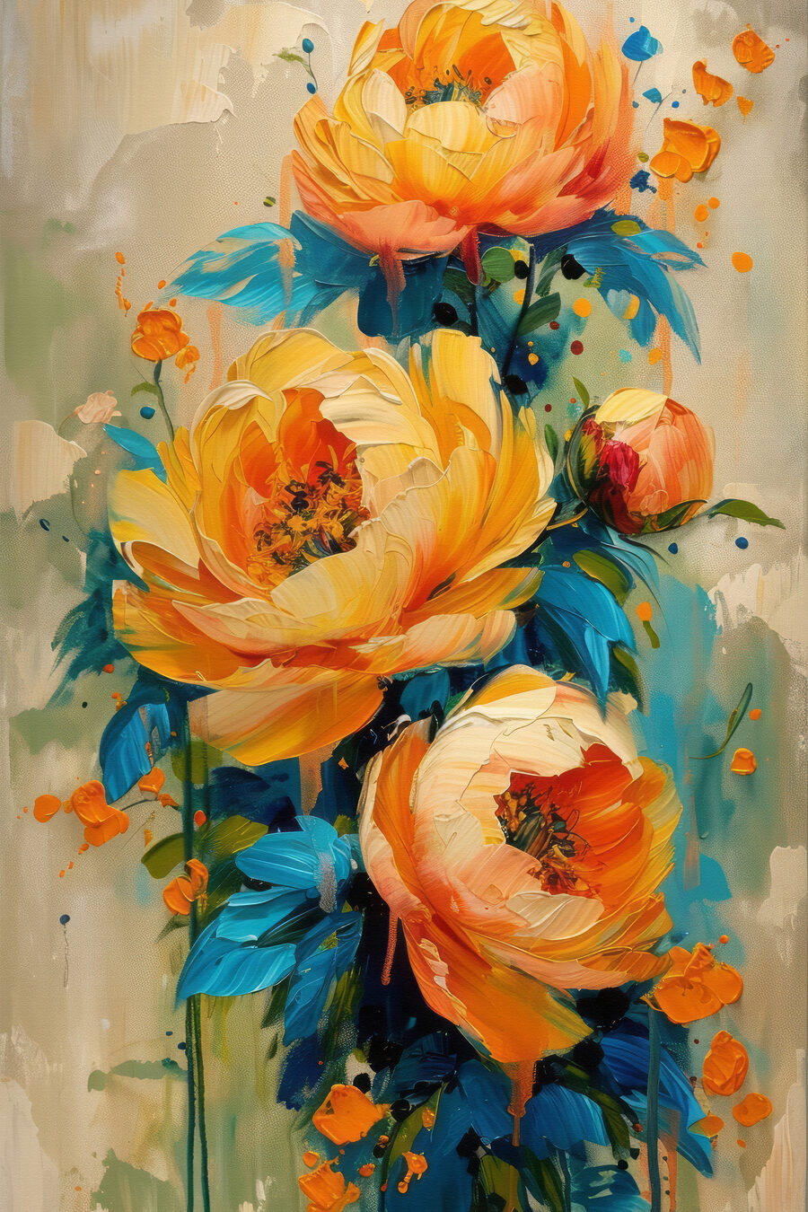 Rosas amarelas em faixas — design completo