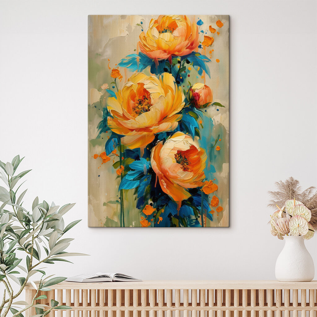 Rosas amarelas em faixas — interior 3