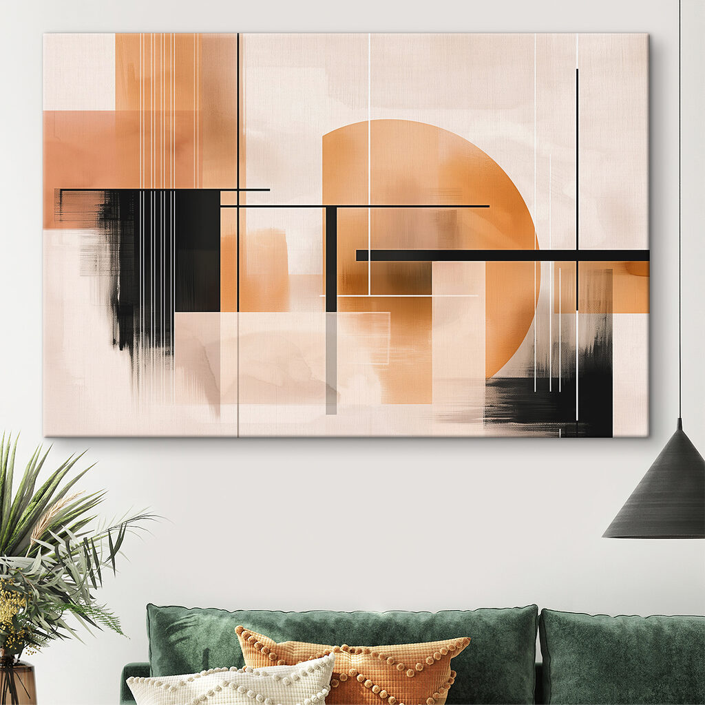 Círculo laranja une — interior 1
