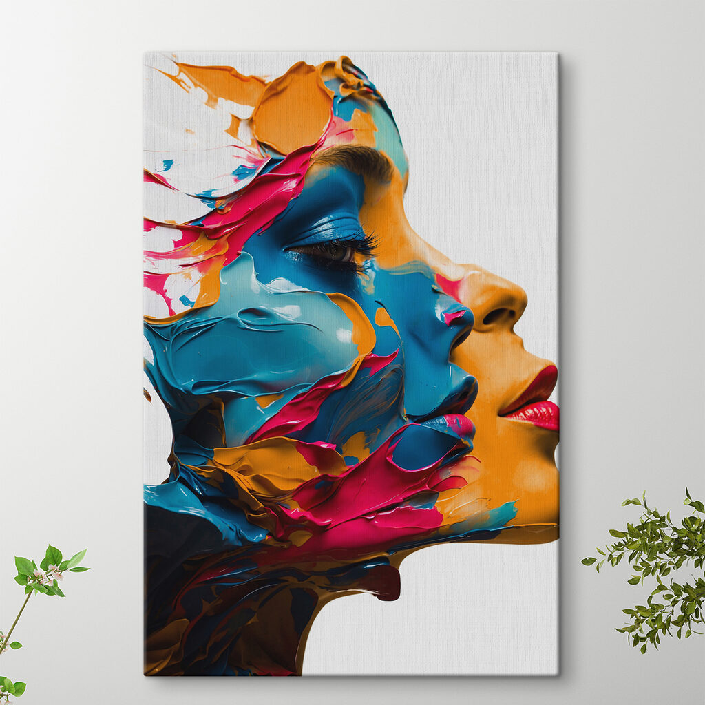 Perfil em cores vivas — interior 1