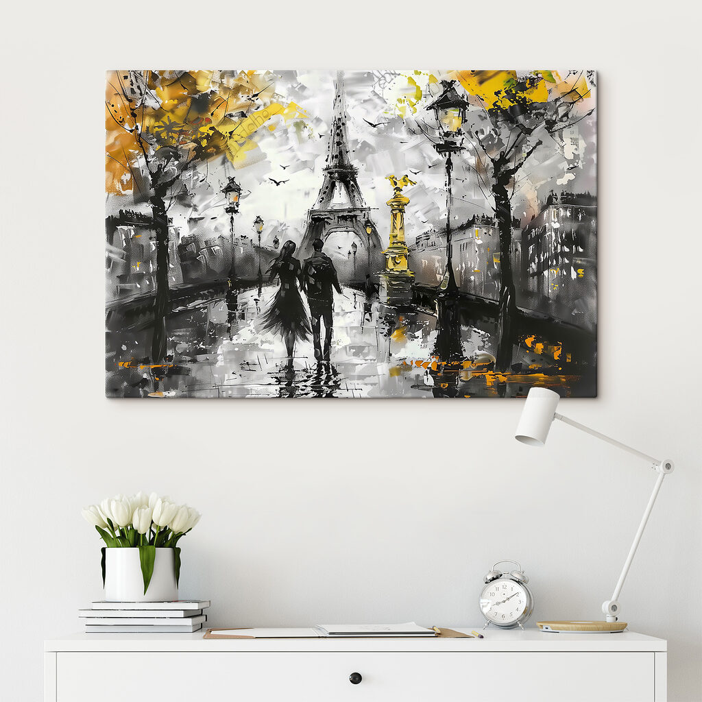Paris entre folhas amarelas — interior 2