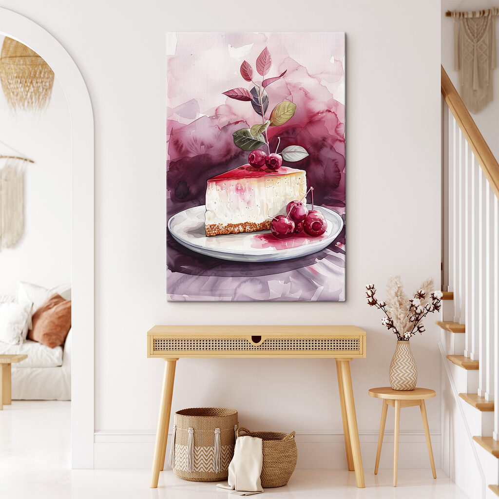Tarte de queijo — interior 1