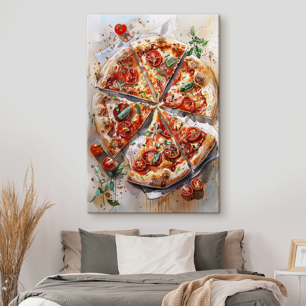 Pizza entre tomatinhos — interior 4