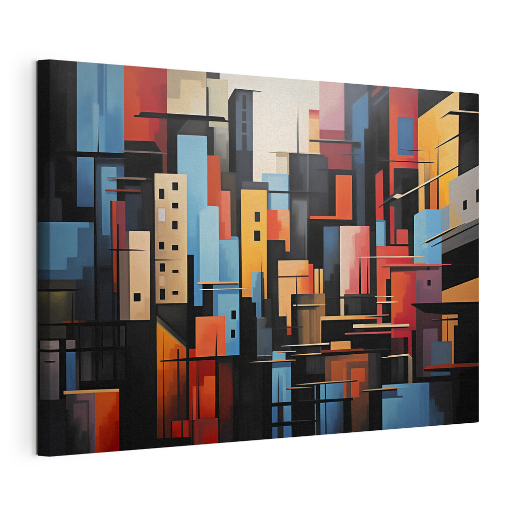 Cidade de blocos coloridos — vista do produto