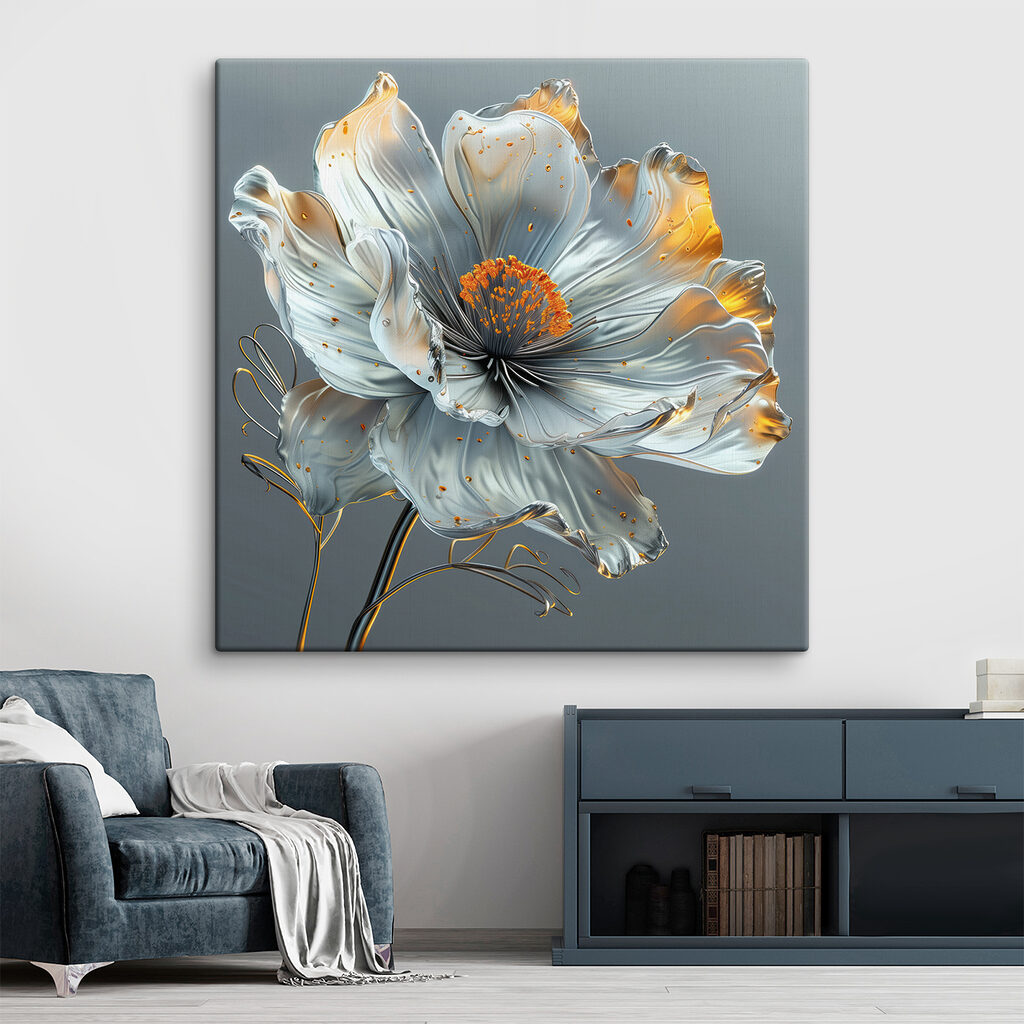 Flor prateada — interior 2