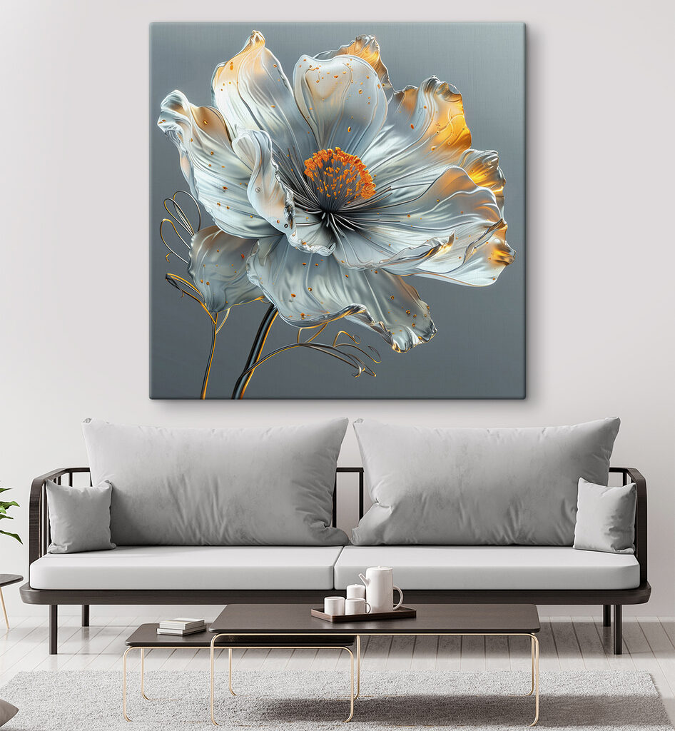 Flor prateada — interior 3