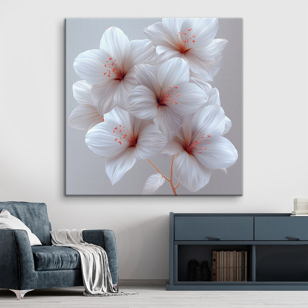 Flores com pintas cor-de-rosa — interior 3