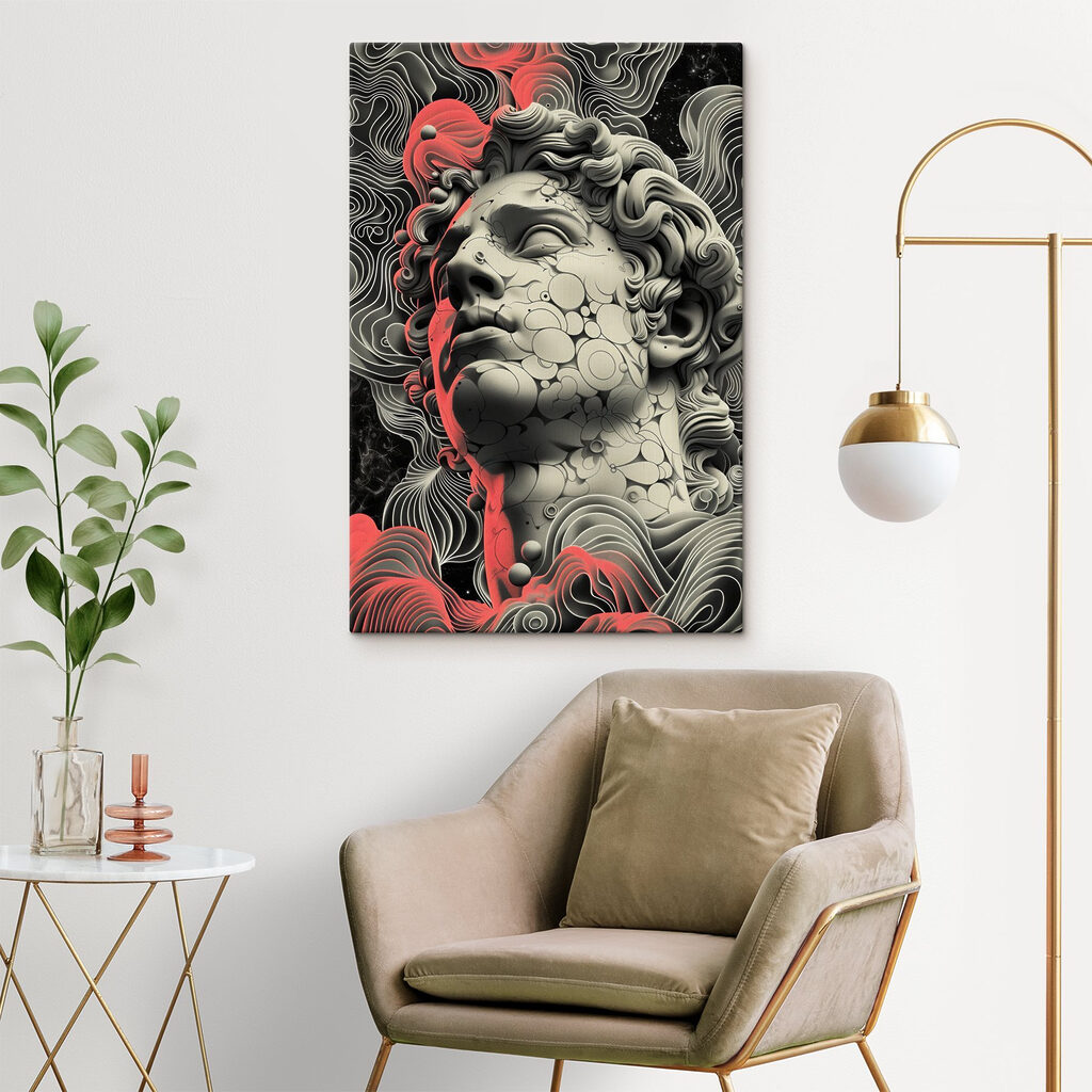 Rosto entre redemoinhos — interior 5