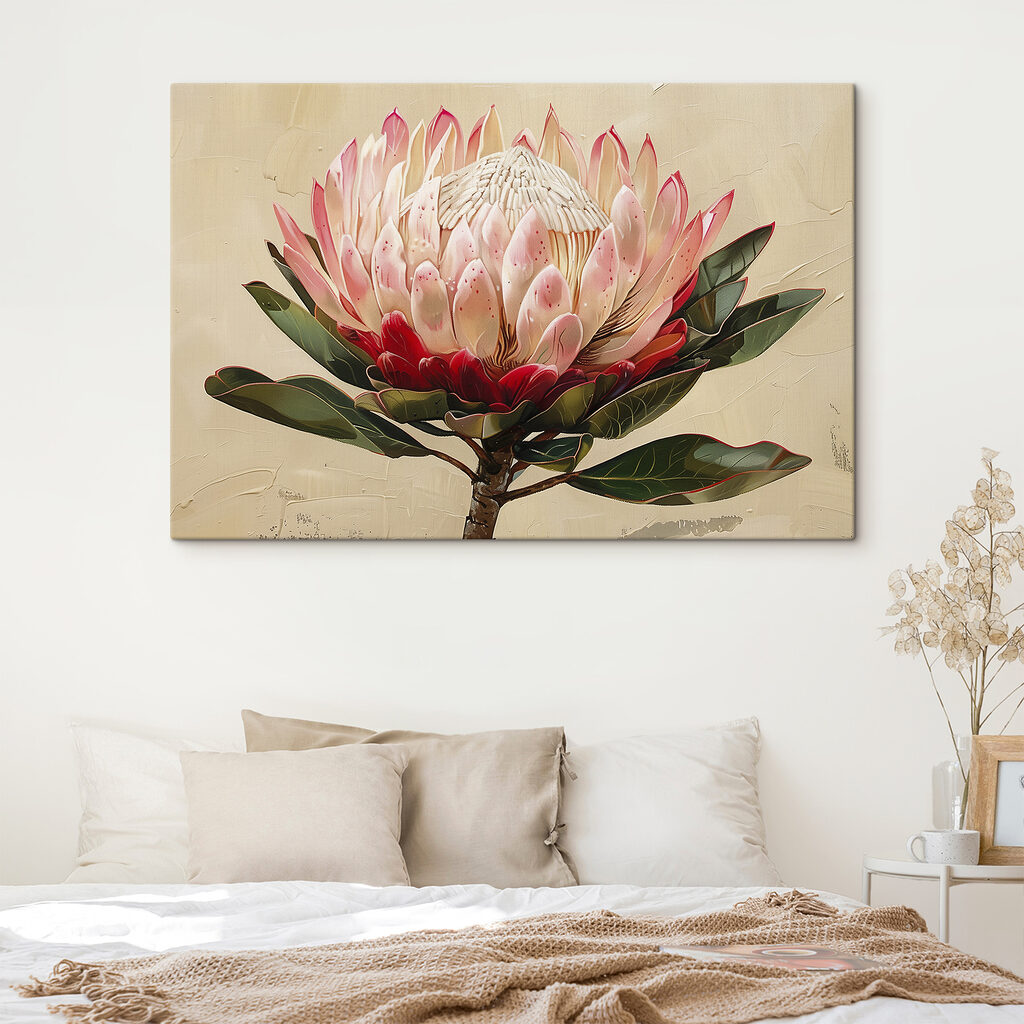 Protea aberta — interior 1