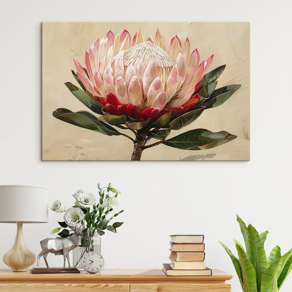Protea aberta — interior 2