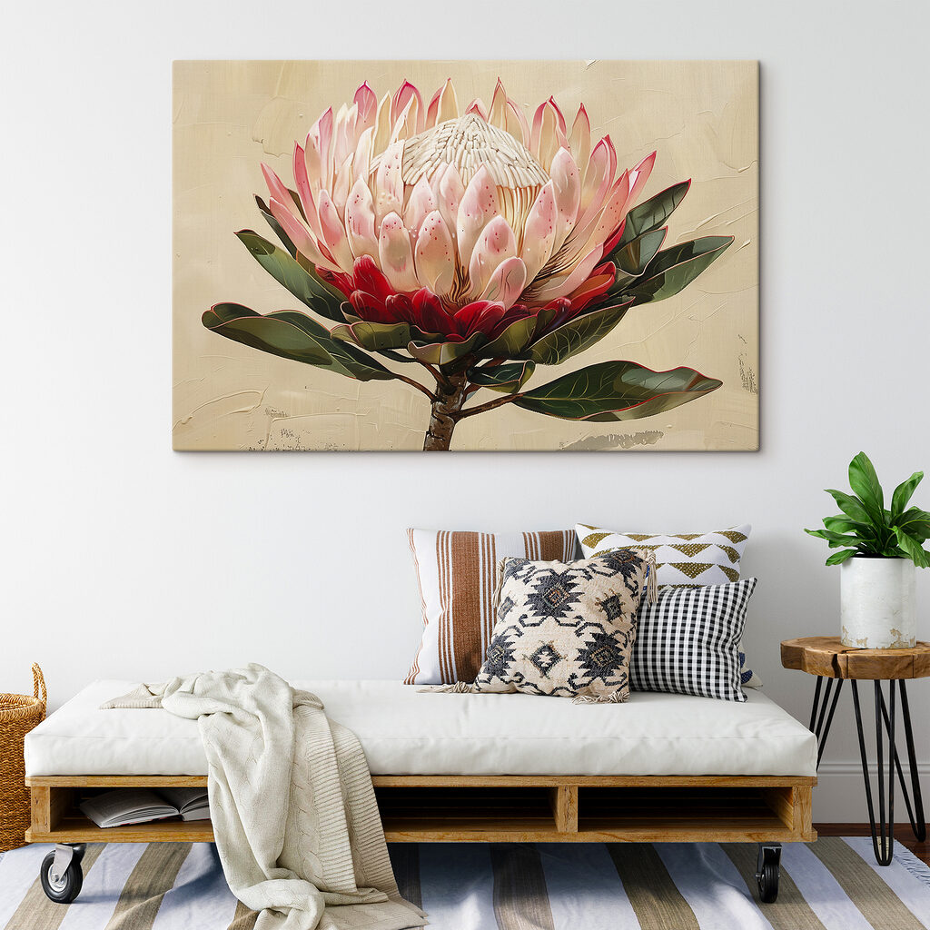Protea aberta — interior 3