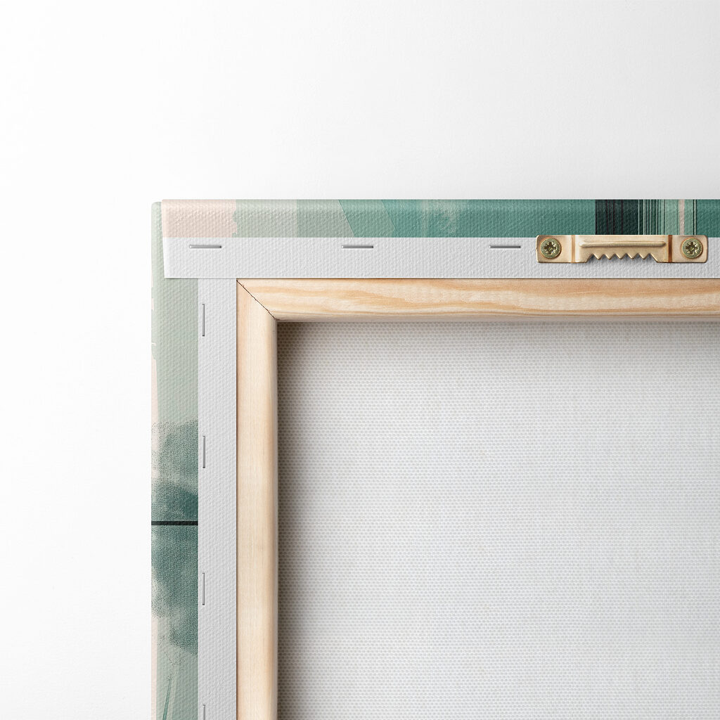 Bambu entre tons quentes — verso