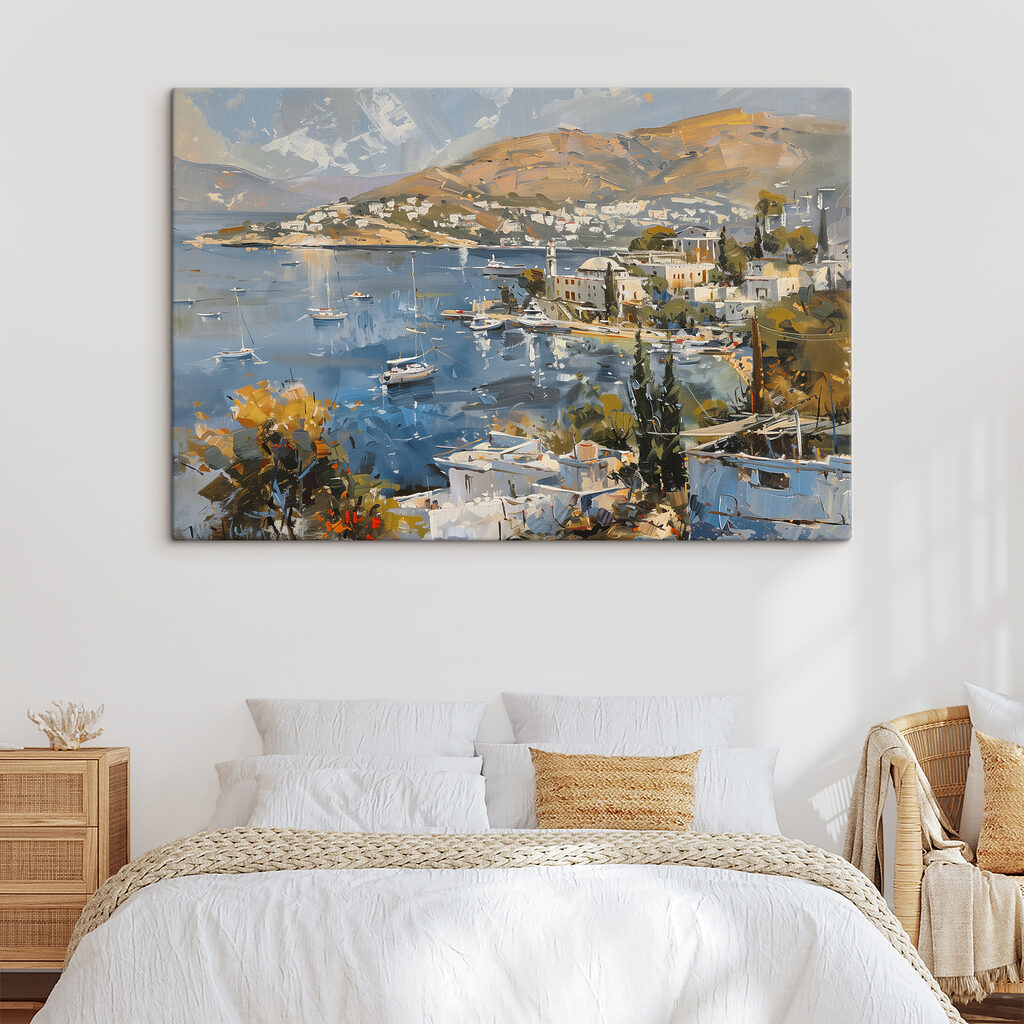 Baía em tons azul-acinzentados — interior 2