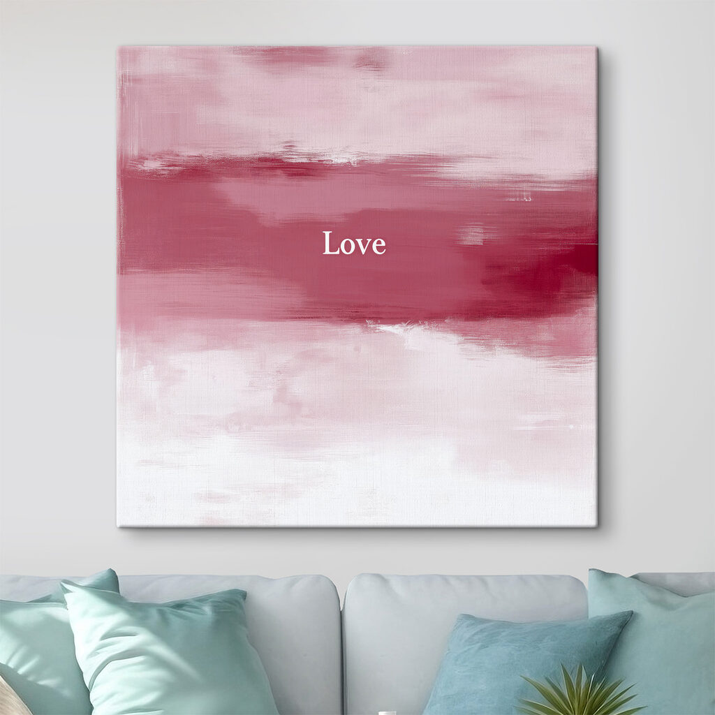Amor em tinta cor-de-rosa — interior 2