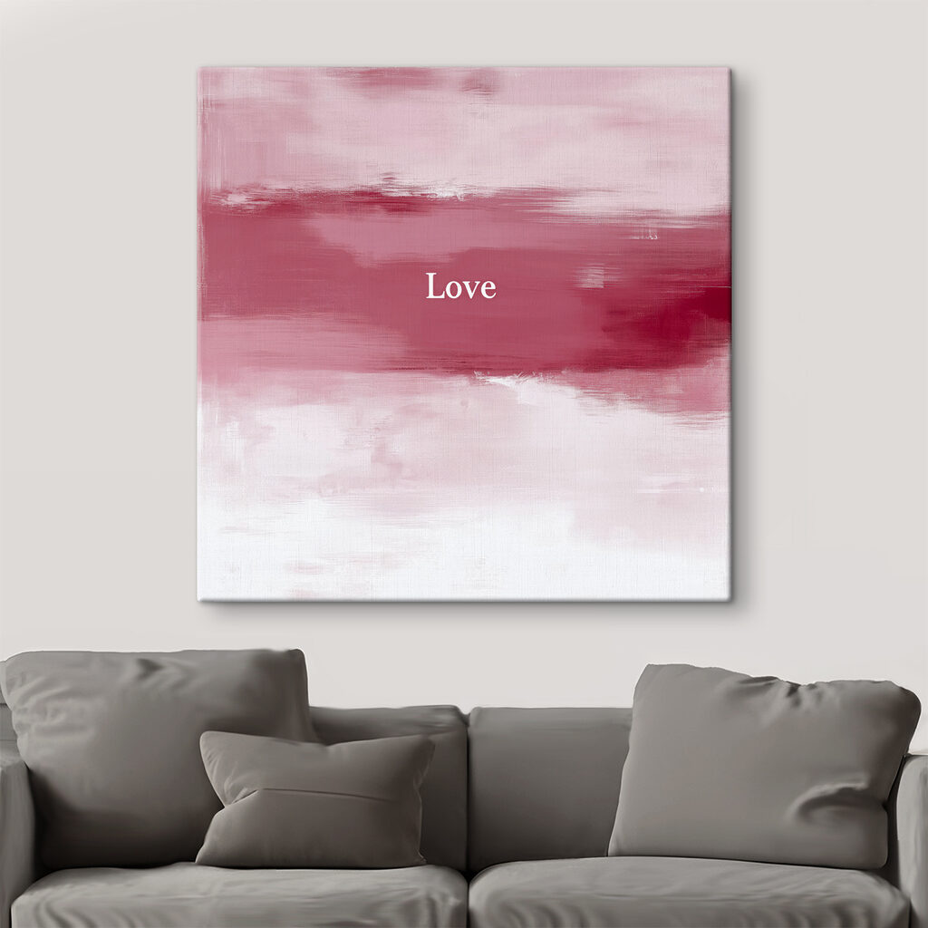 Amor em tinta cor-de-rosa — interior 1