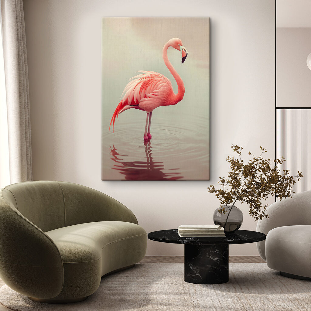 Flamingo em água calma — interior 2