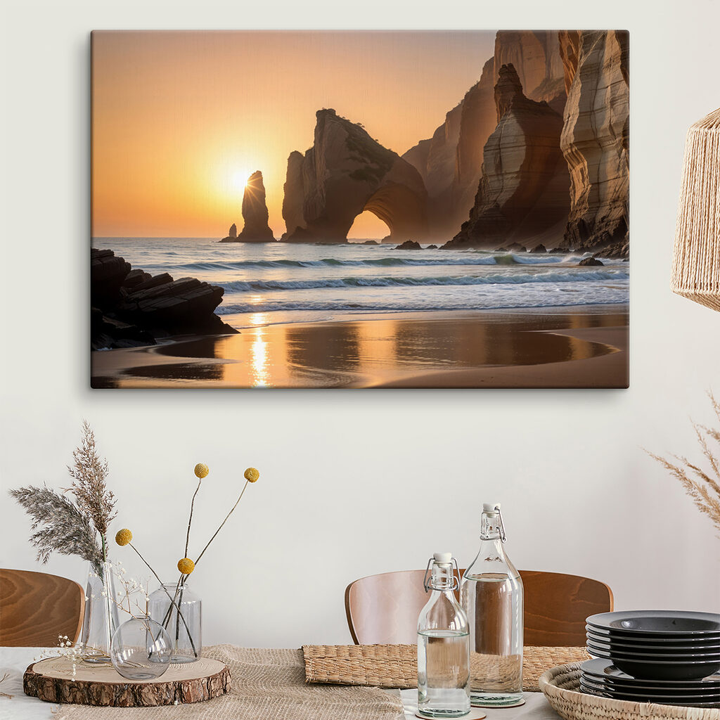 Entardecer no arco — interior 2