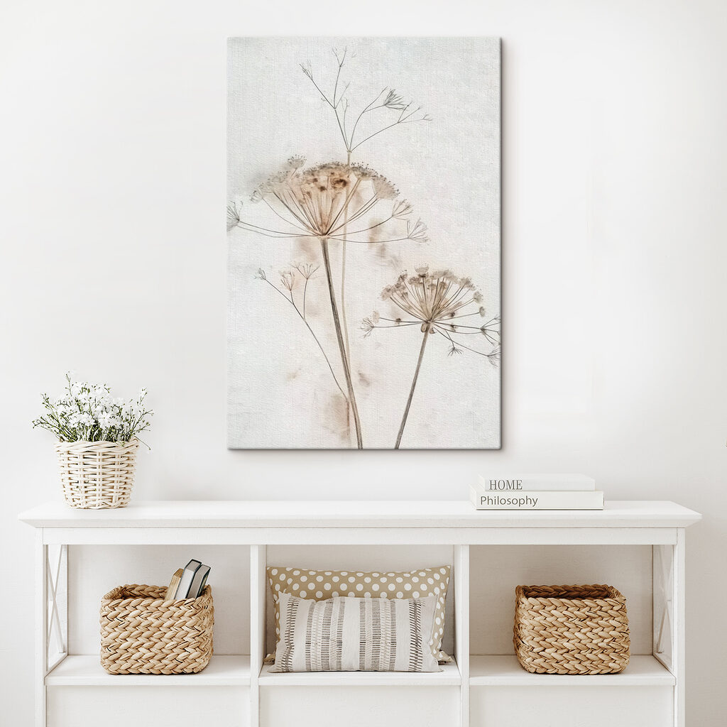 Umbelas em linhas pálidas — interior 1