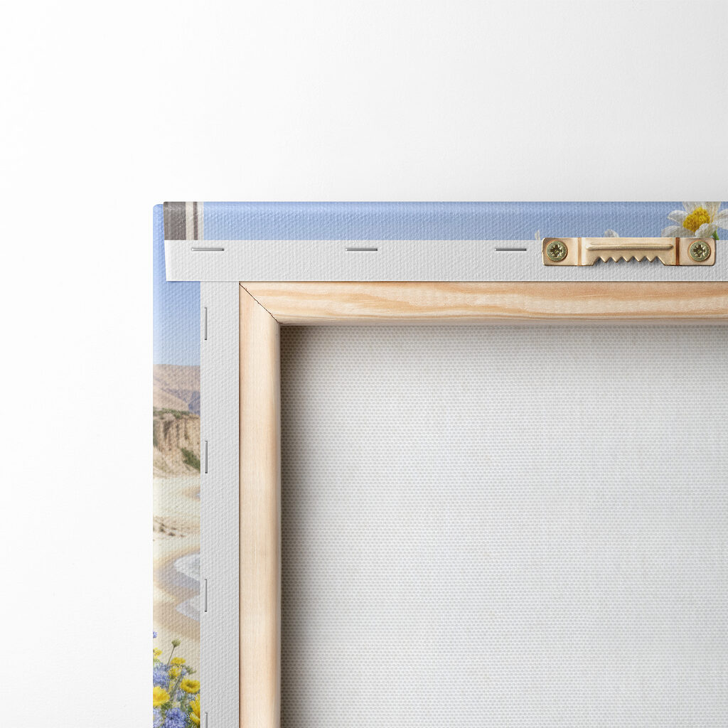 Narcisos e mar azul — verso