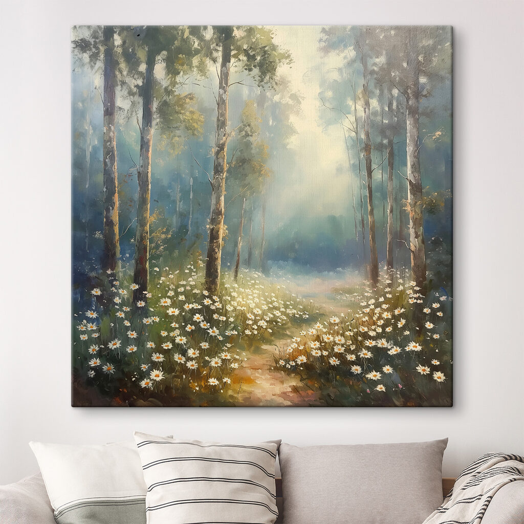 Caminho de margaridas — interior 1
