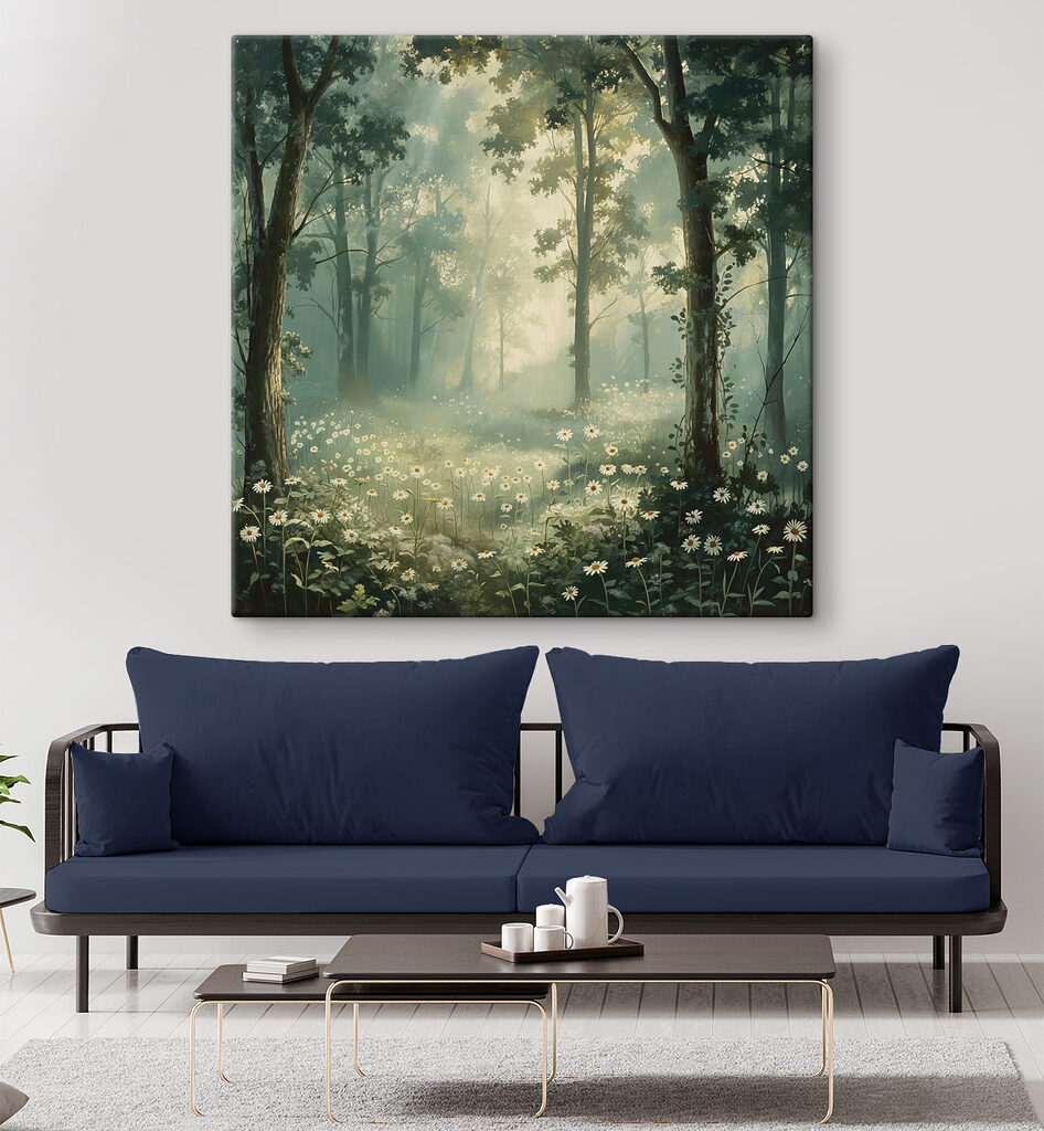 Margaridas na neblina — interior 2