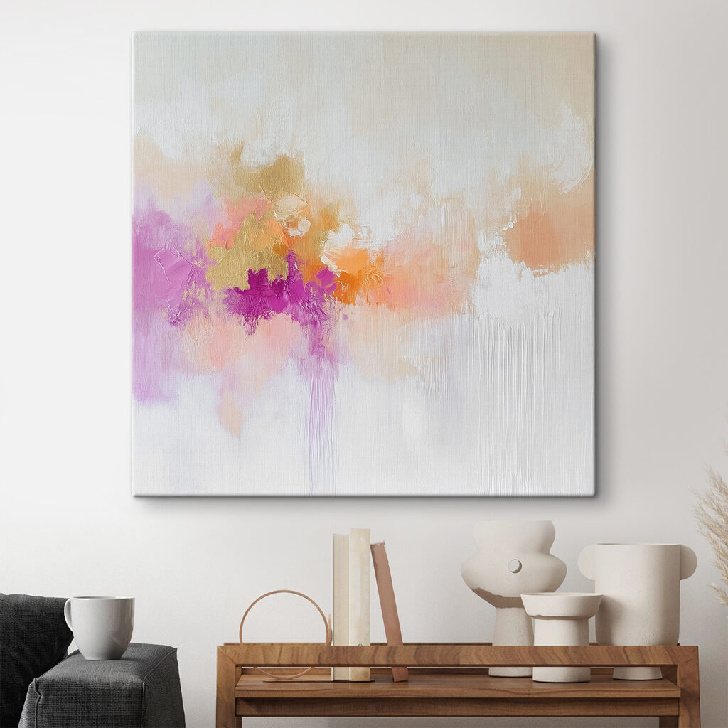 Tons pastel no branco — interior 1