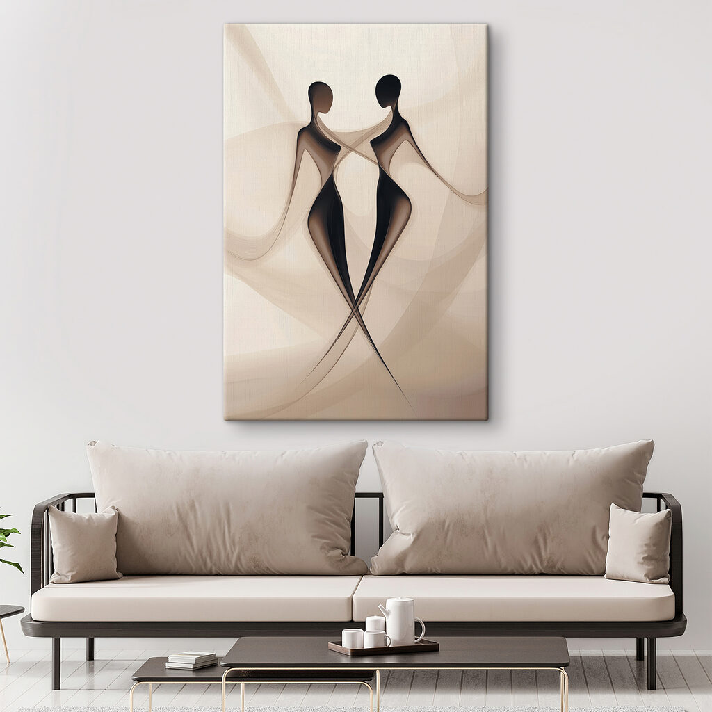 Duas figuras juntas — interior 1