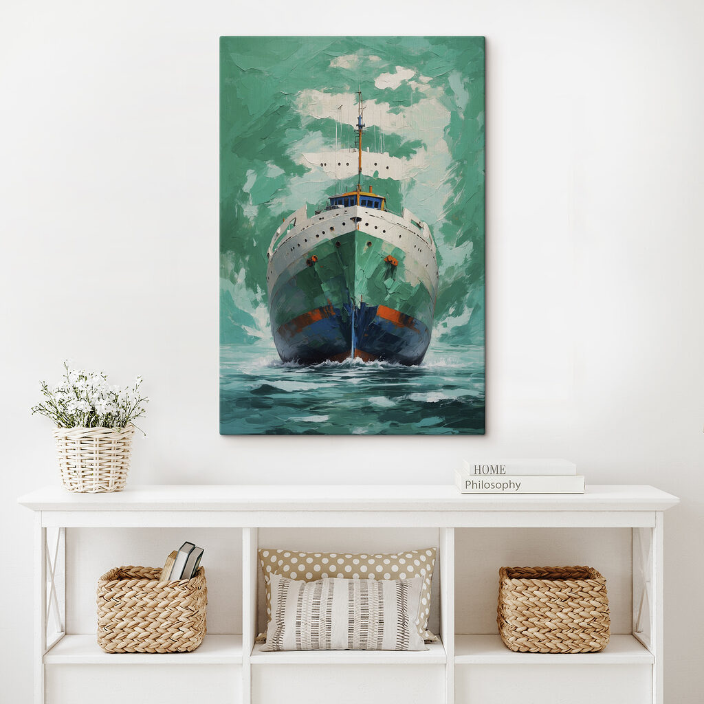 Navio que se aproxima — interior 2