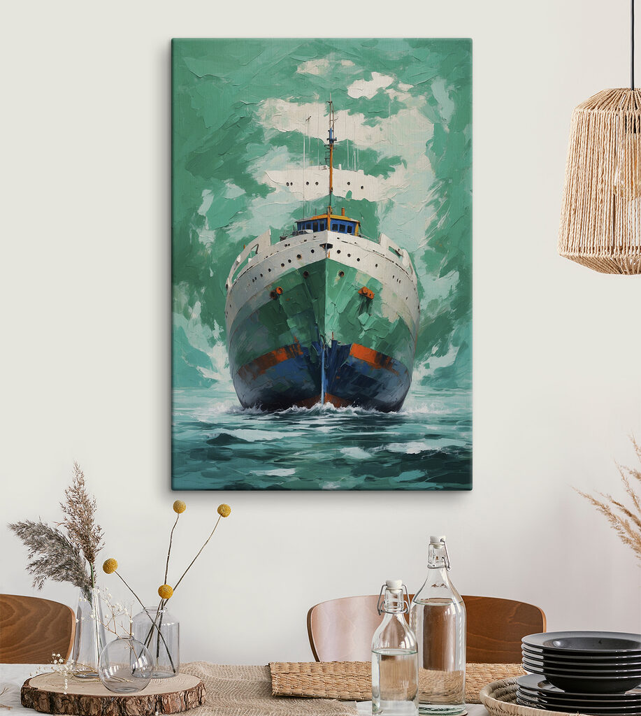 Navio que se aproxima — interior 3