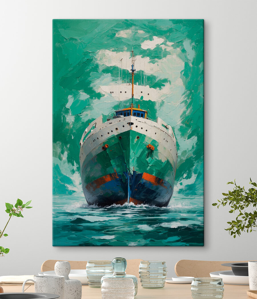 Navio que se aproxima — interior 1