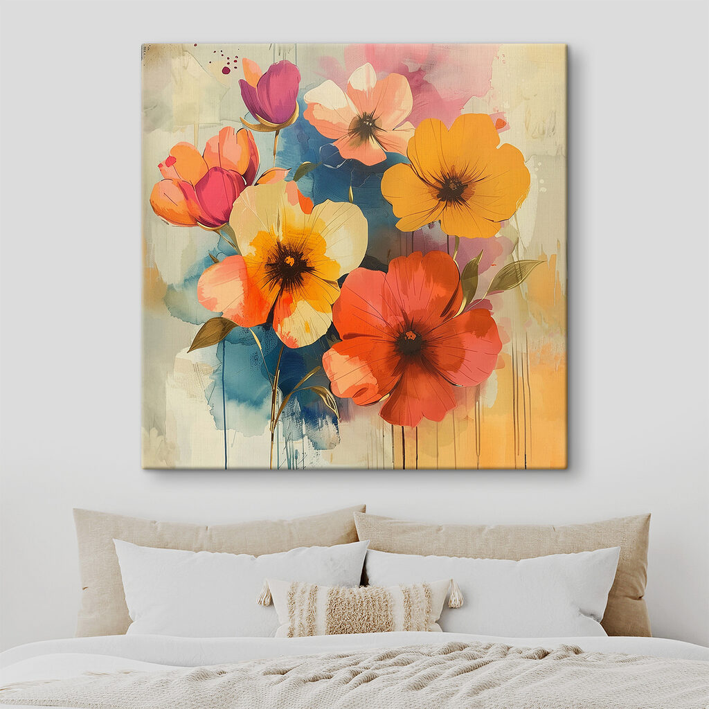 Flores quentes em manchas — interior 2
