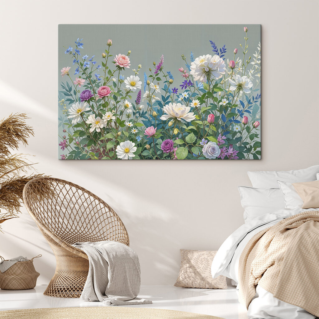 Prado de flores cinzento-esverdeado — interior 2