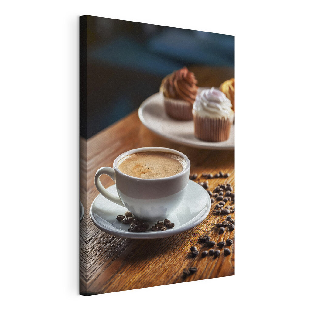 Café e dois queques — vista do produto