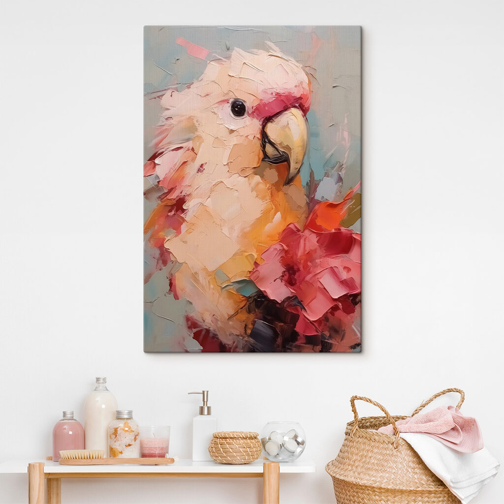 Cacatua em coral suave — interior 2