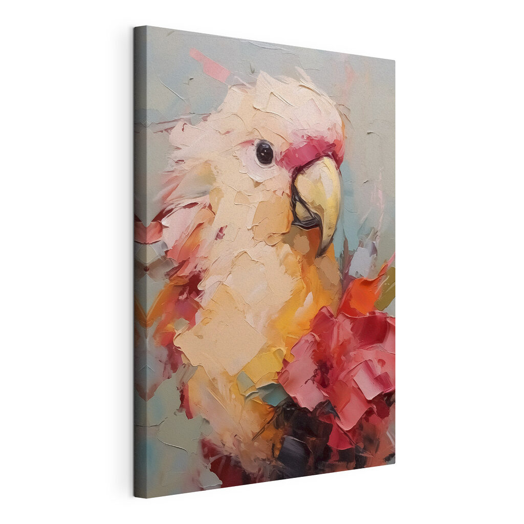Cacatua em coral suave — vista do produto
