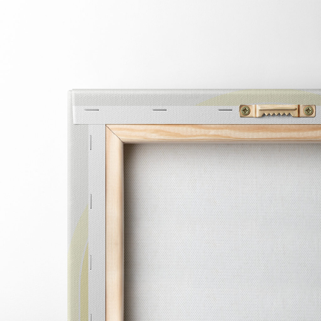 Arcos amarelos, estilo Bauhaus — verso
