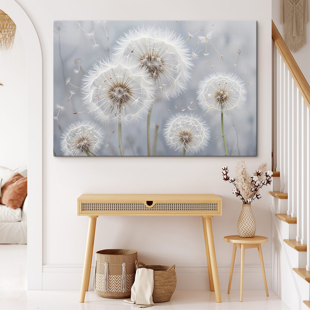 Dentes-de-leão com espaço — interior 2