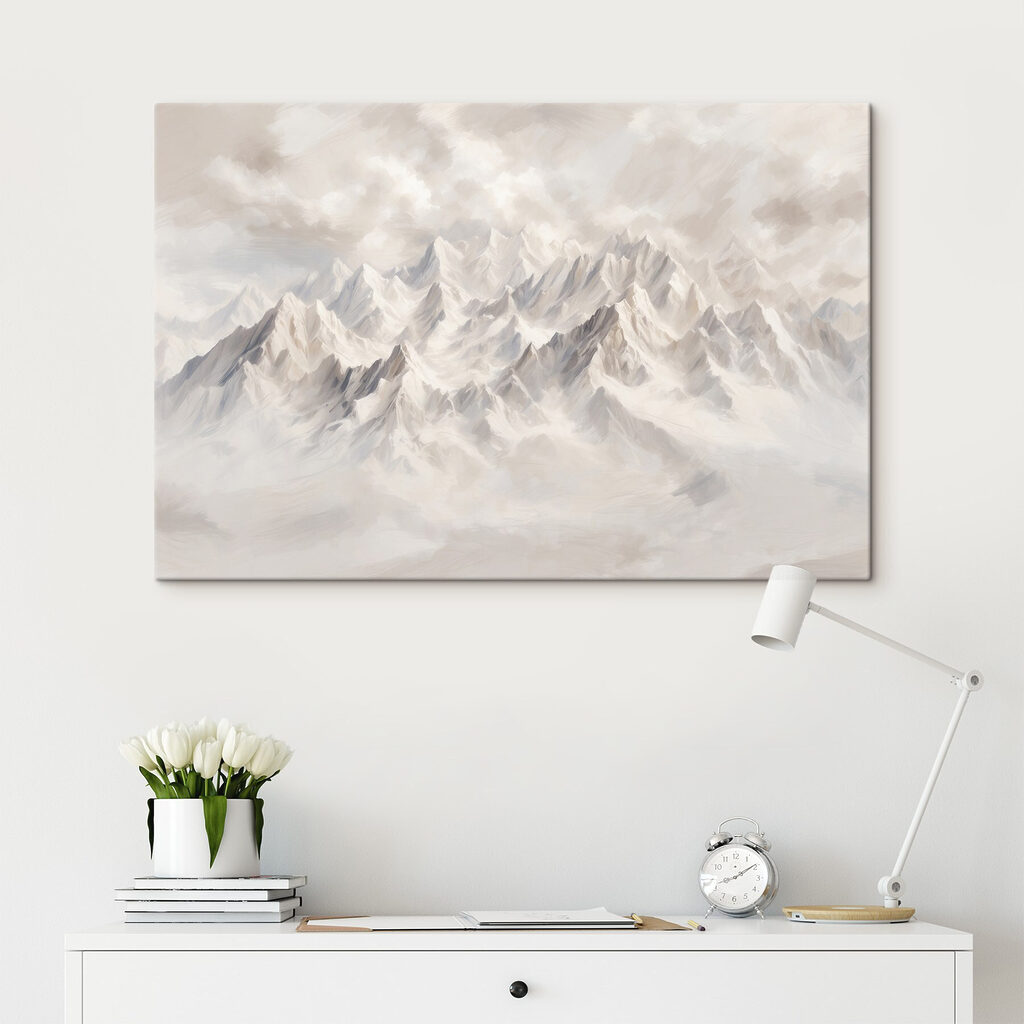 Cumes brancos sobre nuvens — interior 3