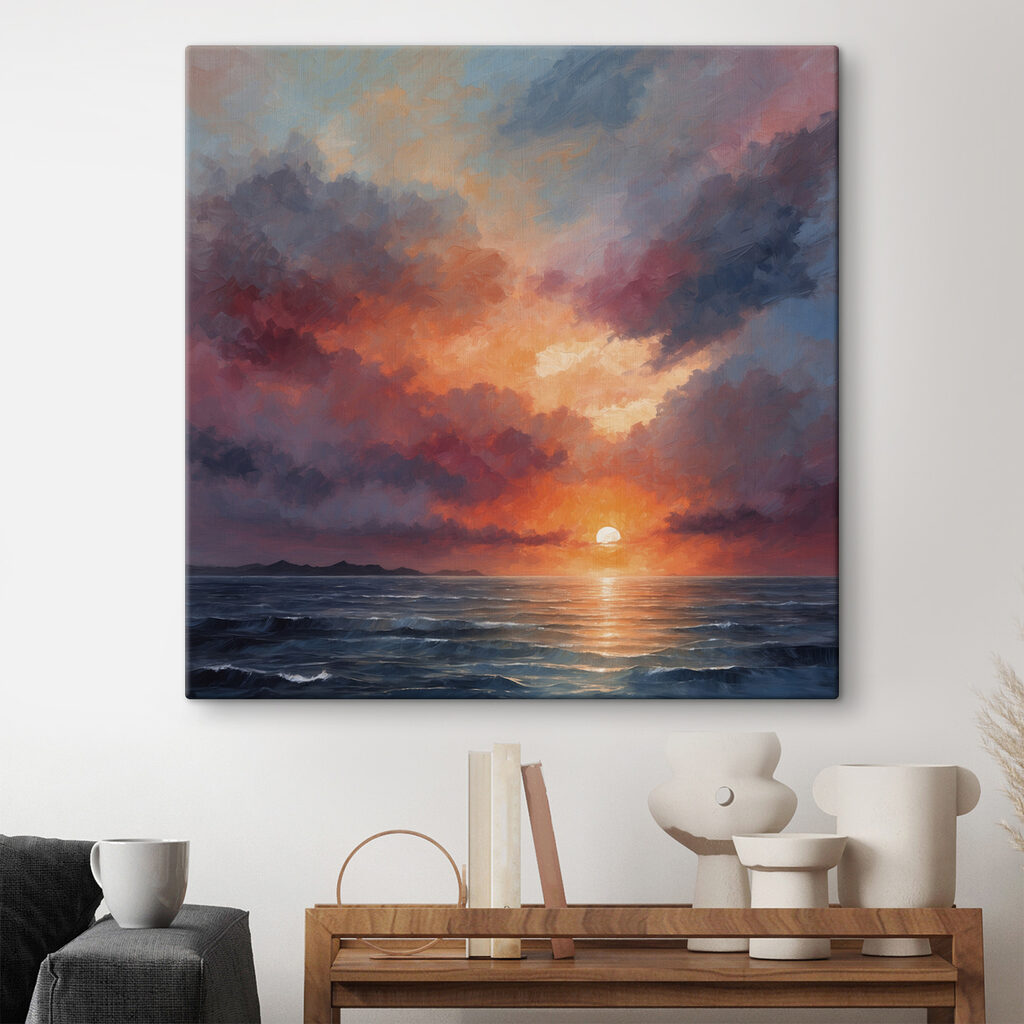 Pôr do sol roxo — interior 2