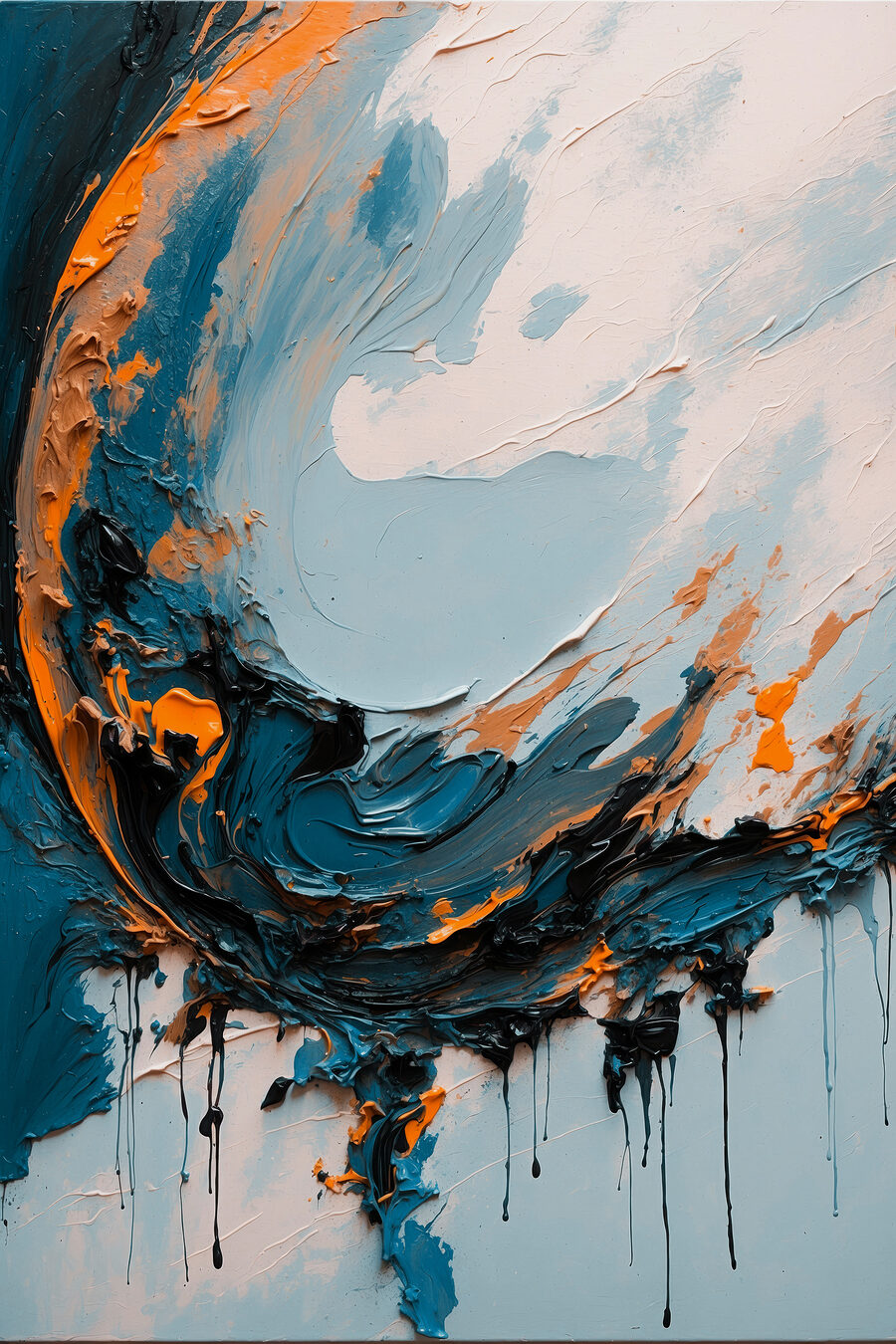 Onda de tinta — design completo